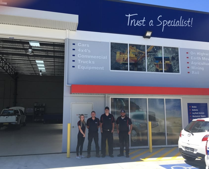 Natrad HDS Oak Flats team Bronte Luke Dave Brett