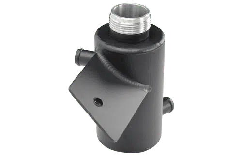 Black Alloy Expansion Tank Overflow Bottle Custom cooling system