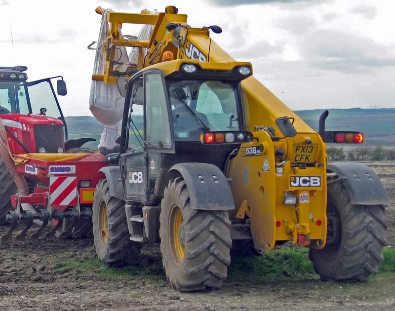 JCB tractor image