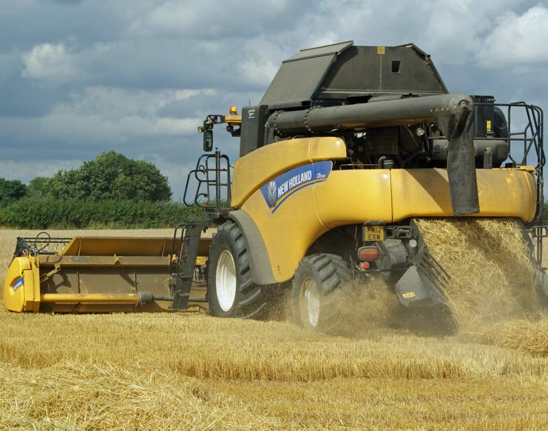 new holland harvester