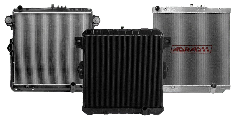 4WD Radiator Replacement Types