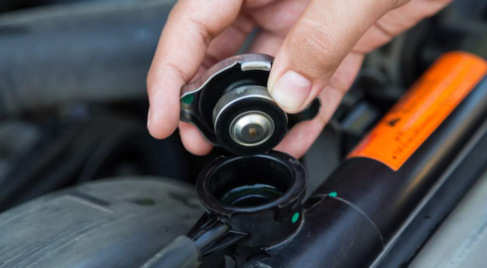 When to change clearance radiator cap