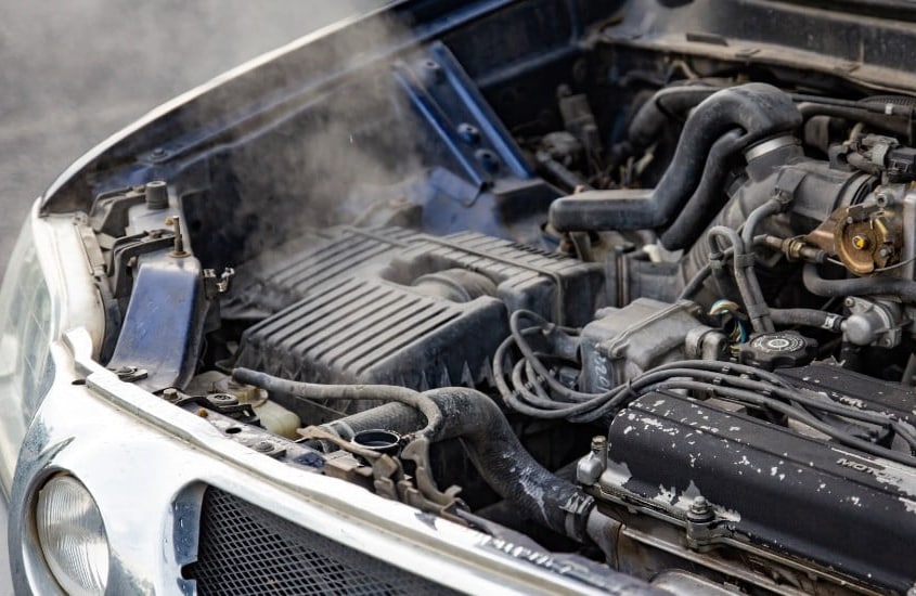 car overheating from electrolysis