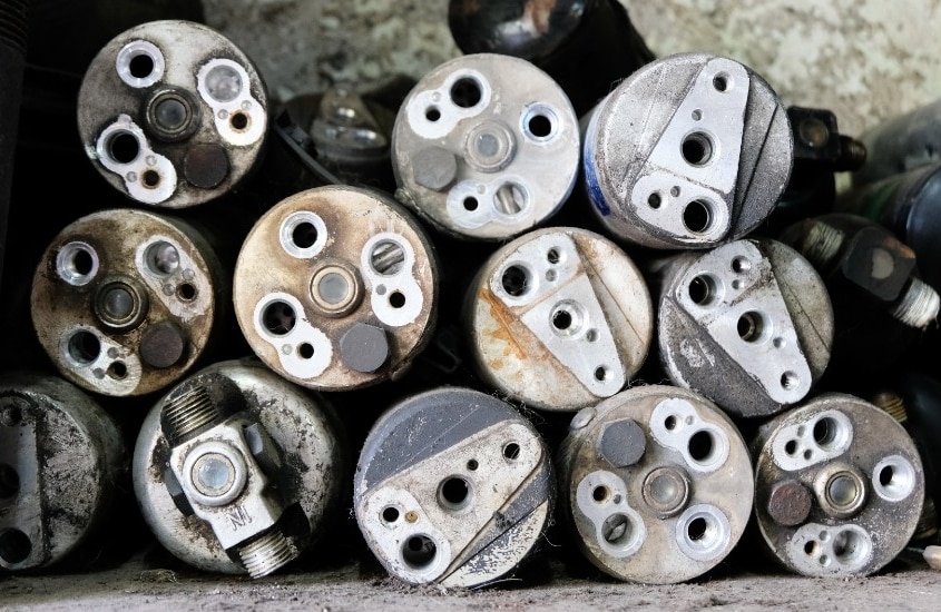 faulty receiver driers