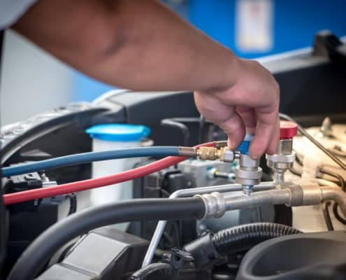 faulty car compressor