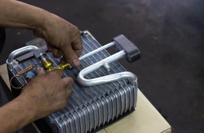 air conditioning evaporator