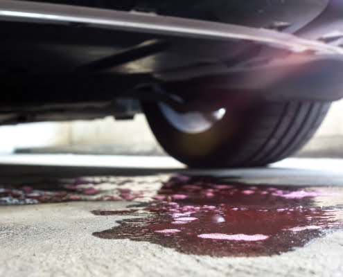 can i drive with a car radiator leak