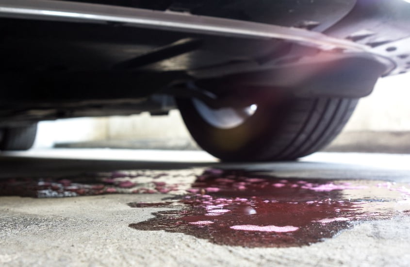 can i drive with a car radiator leak