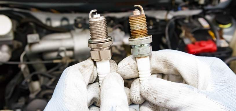 spark plugs replacement