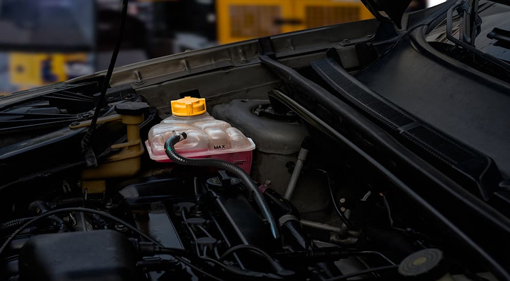 Plastic car radiator