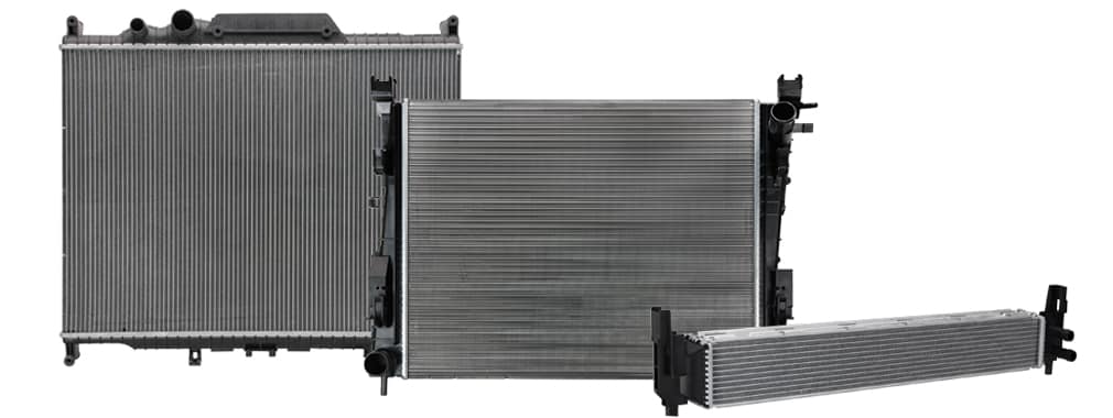 plastic car radiator