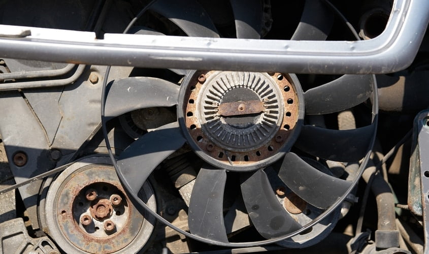 radiator fan in vehicle