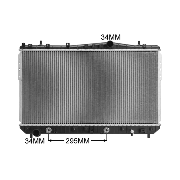 Tacuma Radiator DAEWOO TACUMA 2000-2004 Radiator | Natrad