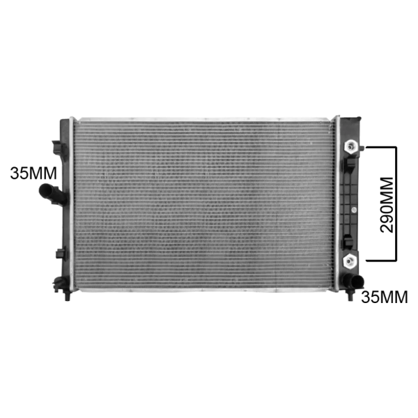 Vz Commodore Radiator HOLDEN COMMODORE 2004-2006 VZ V6 Radiator | Natrad