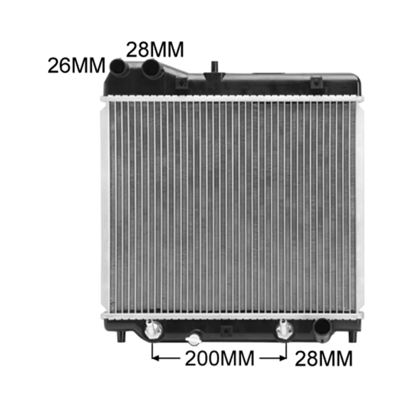 Gd Radiator HONDA JAZZ 2002-2004 GD Radiator | Natrad