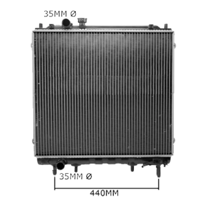 HYU020PACA Radiator
