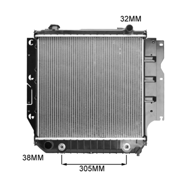 Tj75 Radiator JEEP WRANGLER 1996-2007 TJ Radiator | Natrad
