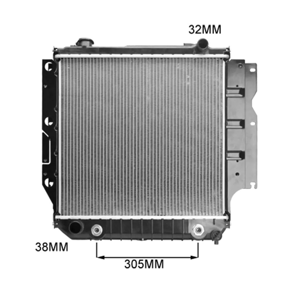 JEEP WRANGLER 1996-2007 TJ Radiator - Image 2