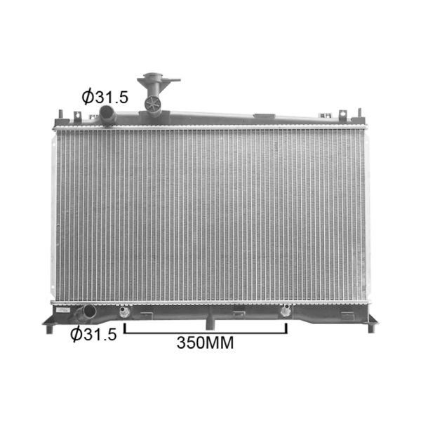 MAZDA 6 2002-2005 GG/GY HATCH Radiator | Natrad