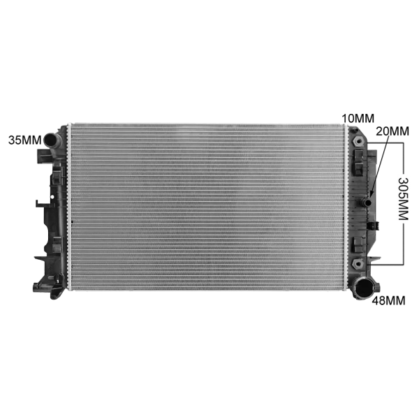 MERCEDES BENZ SPRINTER 2006-2018 V6 TURBO DIESEL Radiator | Natrad