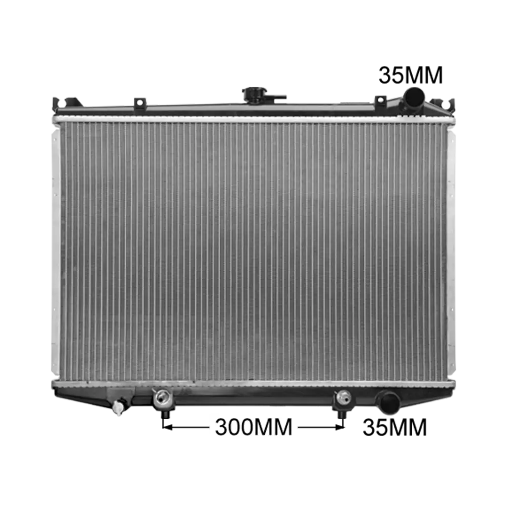 NISSAN NAVARA 1986-1997 D21 PETROL Radiator - Image 2