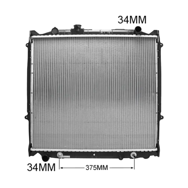 Prado 90 Radiator TOYOTA LANDCRUISER PRADO 1996-2002 VZJ95R Radiator | Natrad