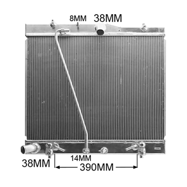 TOYOTA HIACE 2005-2014 TRH Radiator | Natrad