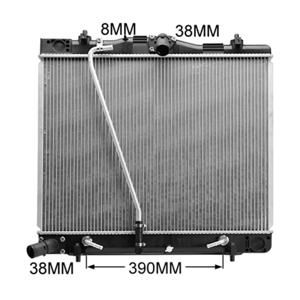TOYOTA HIACE 2005-2014 TRH Radiator | Natrad