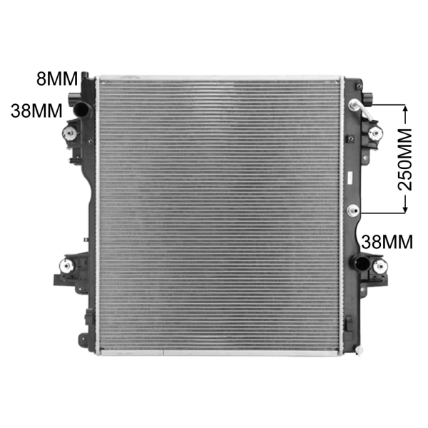 TOYOTA LANDCRUISER PRADO 2009-2015 KDJ150 Radiator | Natrad
