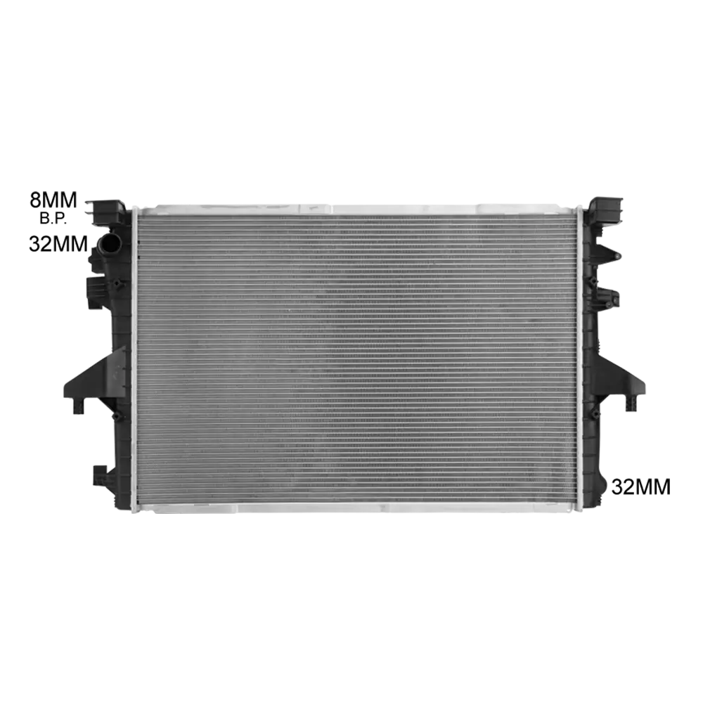 VOLKSWAGEN TRANSPORTER 2004-2015 T5 2.5LTR TURBO DIESEL Radiator - Image 2